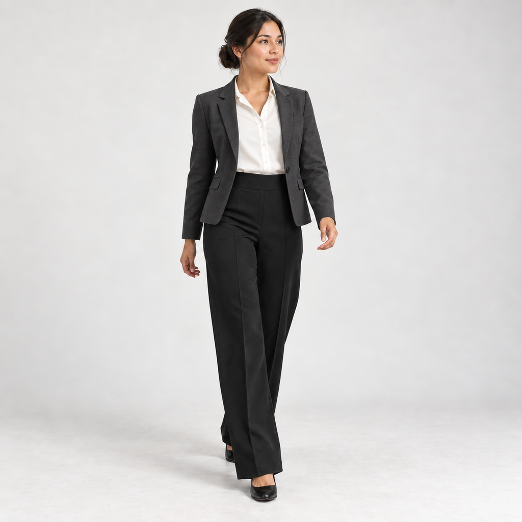Pantalones ejecutivos para mujer